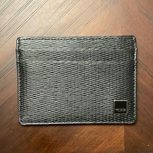 Tumi Black Card Case